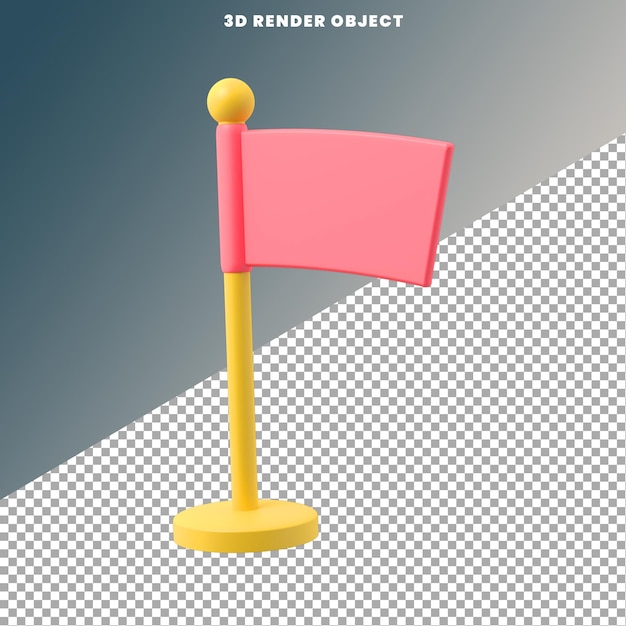 Renderização 3D de ícones