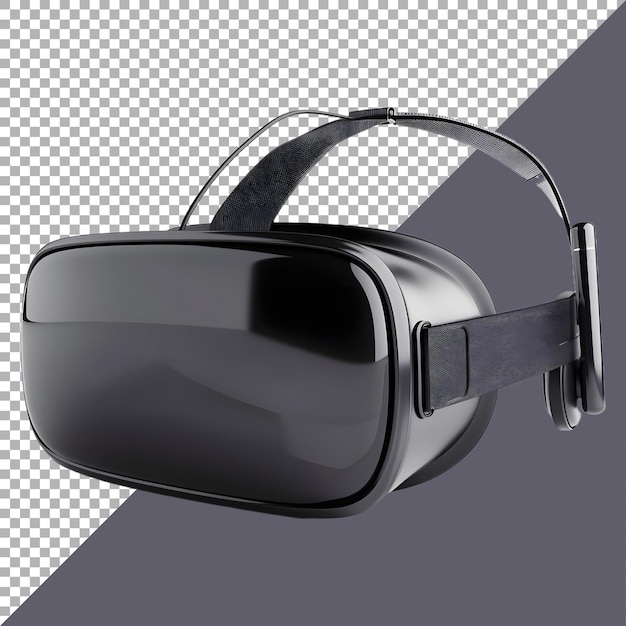 PSD renderização 3d de óculos vr do metaverse em fundo transparente gerado pela ai