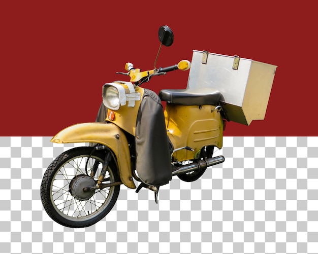 PSD renderização 3d de uma motocicleta