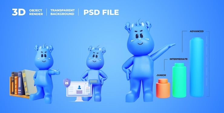 PSD renderização 3d fonte de gráficos de tecnologia fotográfica