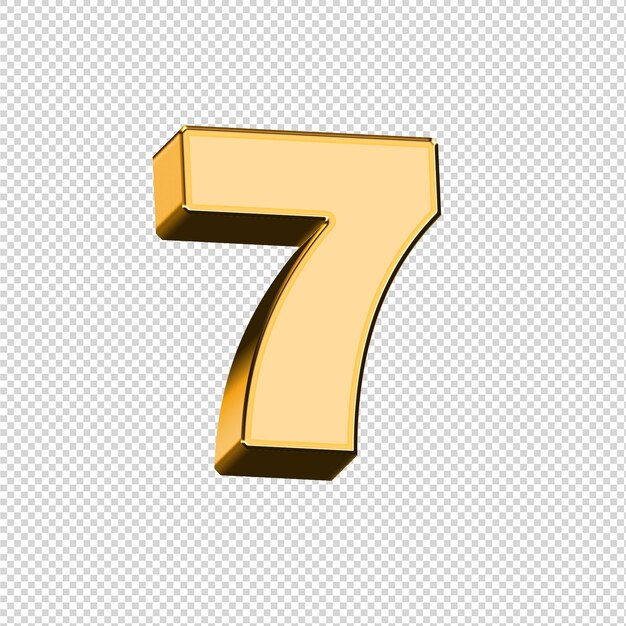 Renderização 3D Número 7