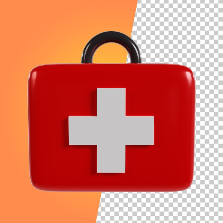 PSD renderização 3d para elemento de ícone de bombeiro