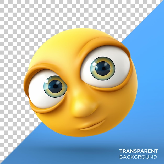 PSD renderização de emoji 3d