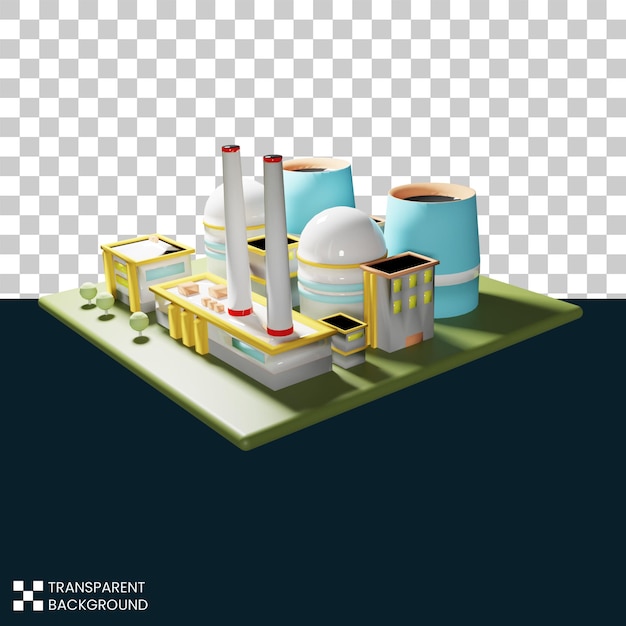 Renderização gratuita da indústria em PSD