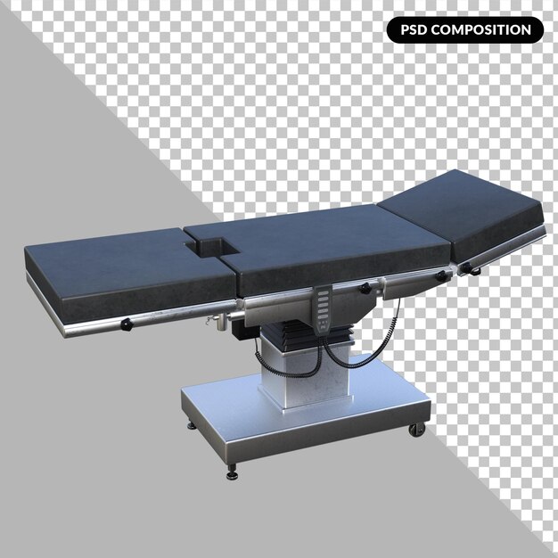 PSD renderização psd 3d premium isolada de dispositivo médico