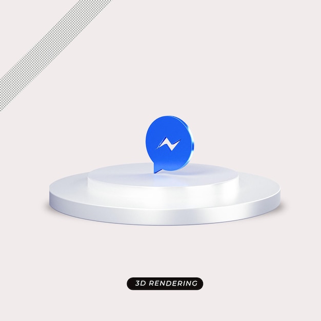 Renderização realista do ícone de drible 3D