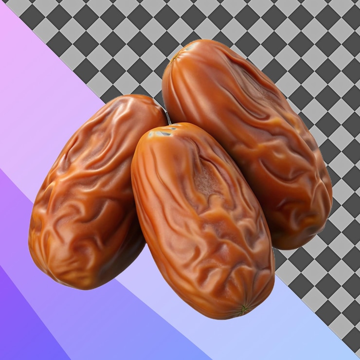 PSD renderización en 3d de las dátiles dulces