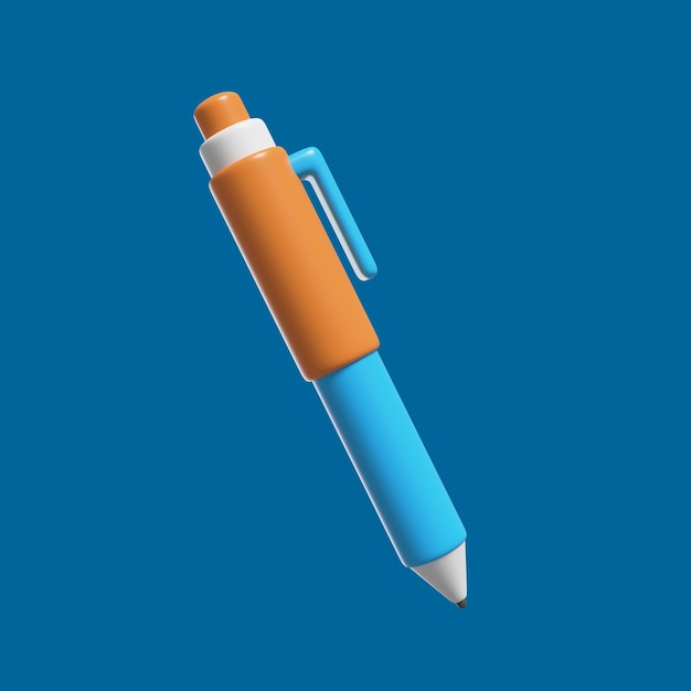 Renderización en 3D del icono de la empresa