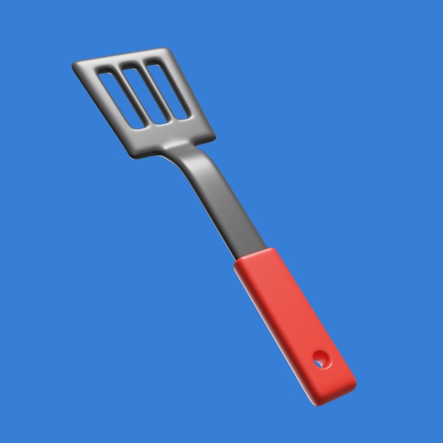 PSD renderización en 3d del icono de la herramienta de cocina.