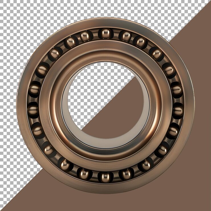 PSD renderización 3d de un rodamiento en un fondo transparente generado por ai