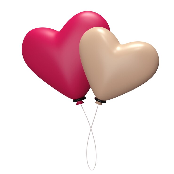 PSD renderización del icono 3d del globo de doble oído