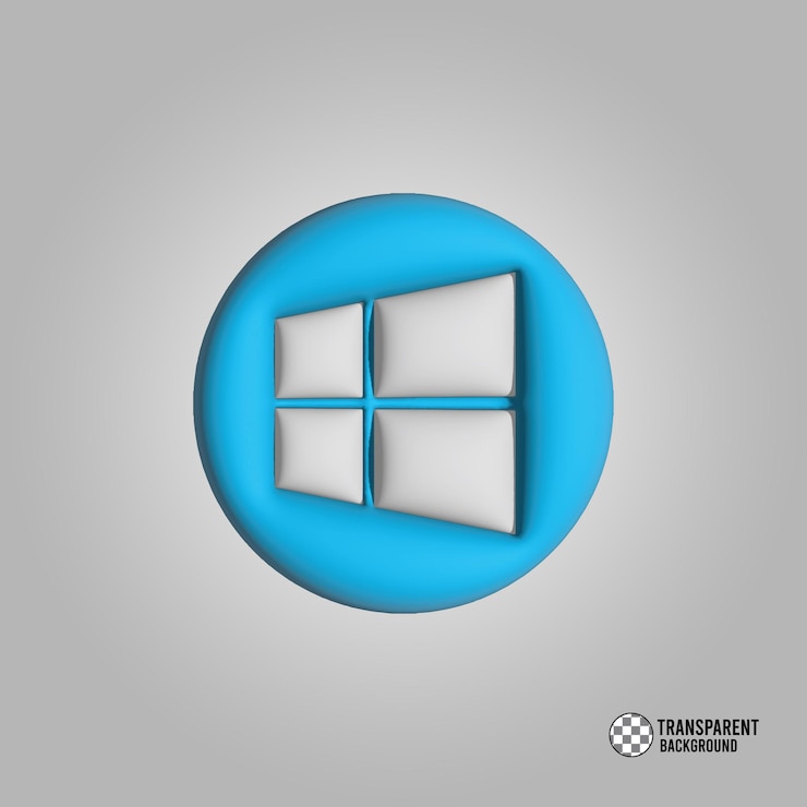 PSD renderizado en 3d aislado por icono