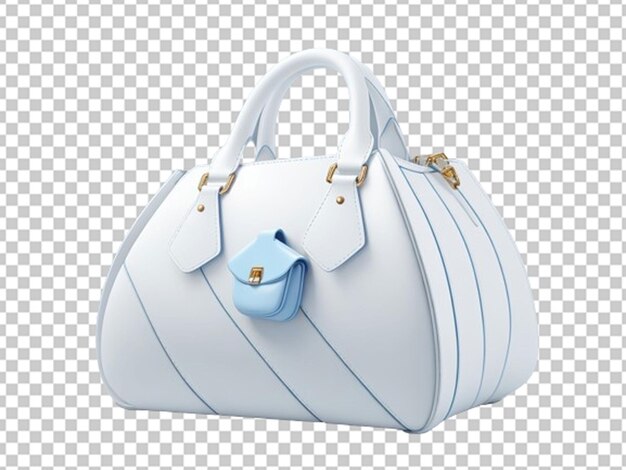 Renderizado en 3d del bolso de mano de una mujer