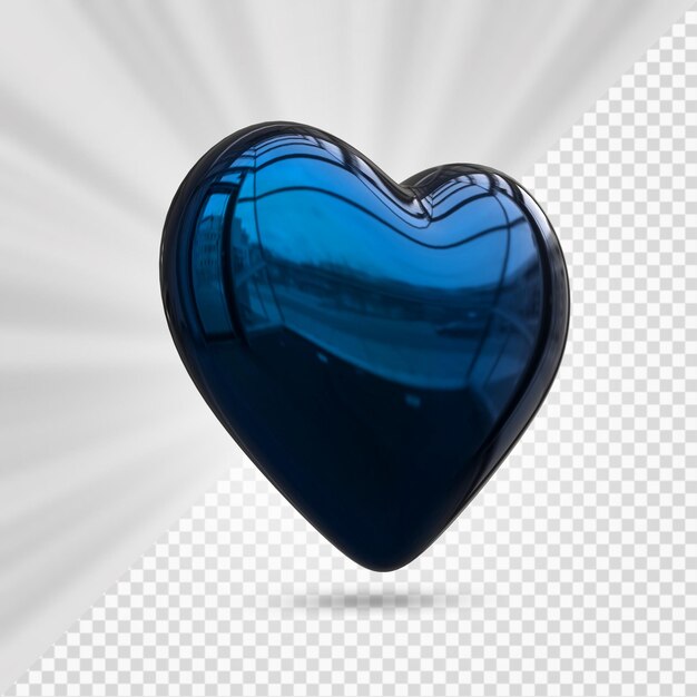 PSD renderizado 3d del corazón