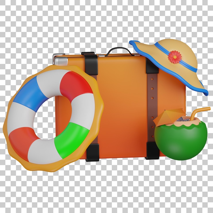 PSD renderizado en 3d de un cubo azul con arena y un icono de pala