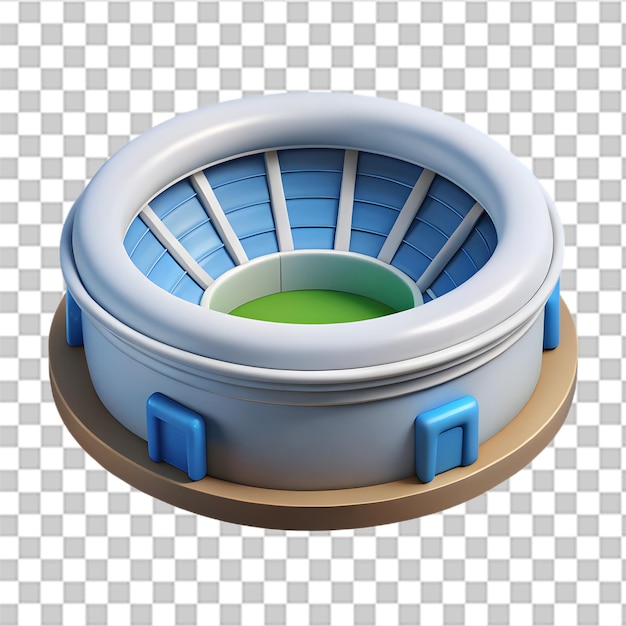 Renderizado en 3D de un estadio