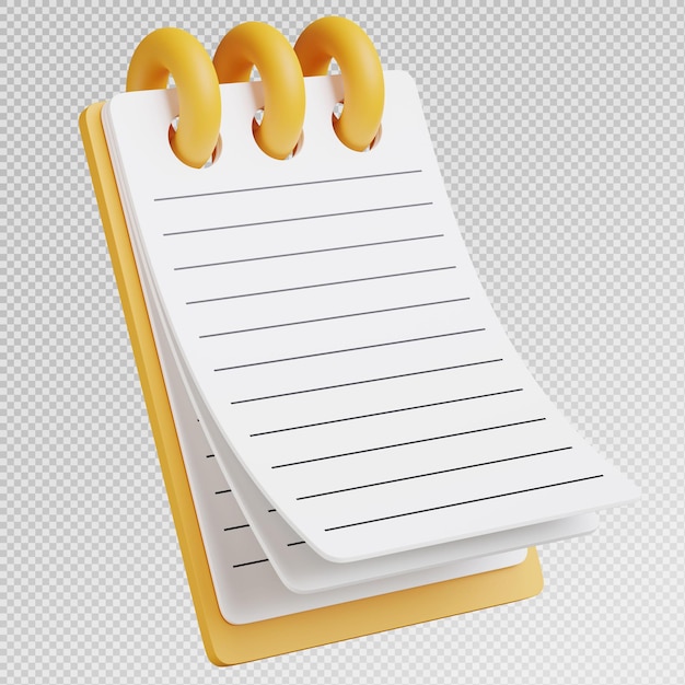 Renderizado en 3D con el icono de la educación