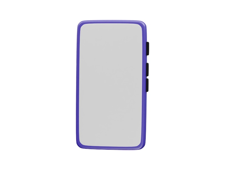 PSD renderizado en 3d del icono del teléfono inteligente
