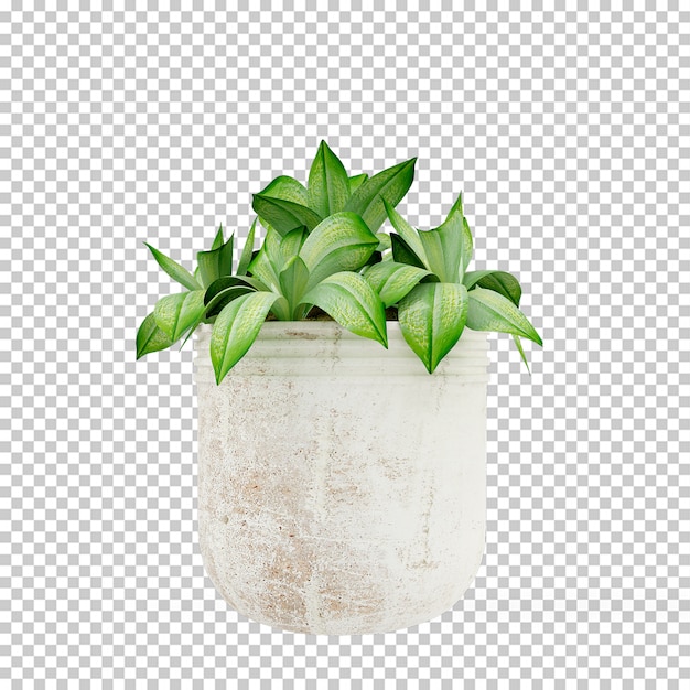 Renderizado 3D de la planta isométrica