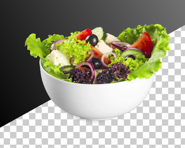 Renderizado en 3D de un plato de comida saludable