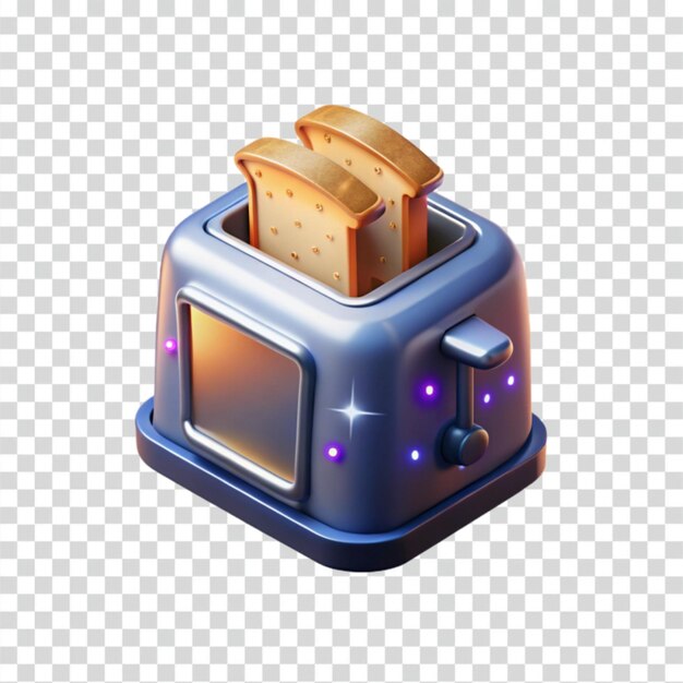 Renderizado en 3D de una tostadora