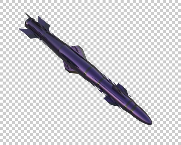 Renderizado de misiles futuristas