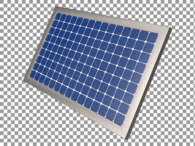 Renderizado de paneles solares 3D realistas