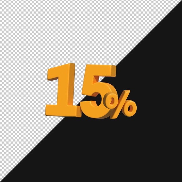 Rendeur 3D avec une remise de 15%