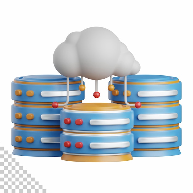 Rendre le cloud computing isolé utile pour la technologie, la programmation, le développement, le codage, le logiciel, l'application, l'informatique, le serveur et l'élément de conception de la connexion