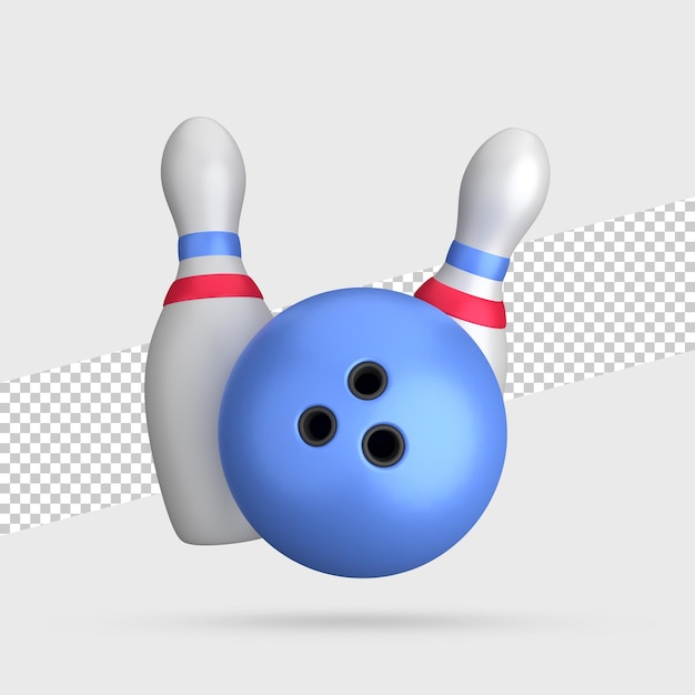 Rendu 3d De Bowling