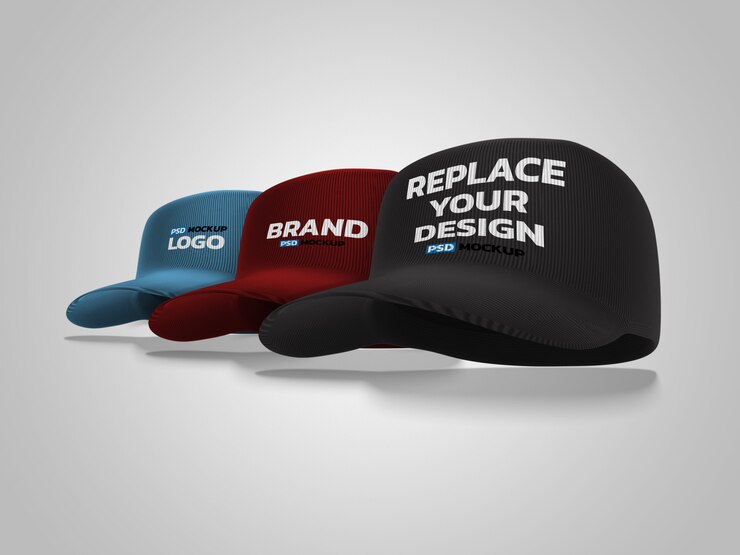 Rendu 3D de Cap Mockup