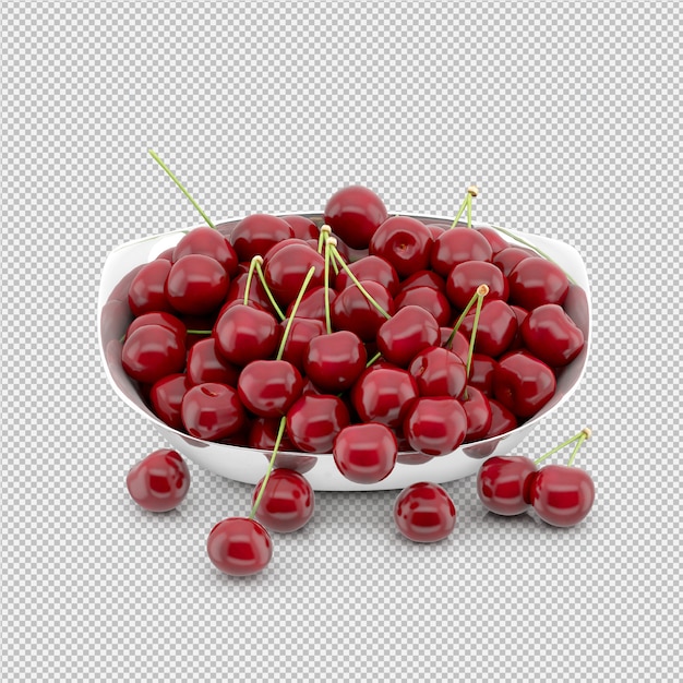 Rendu 3d De Cerises