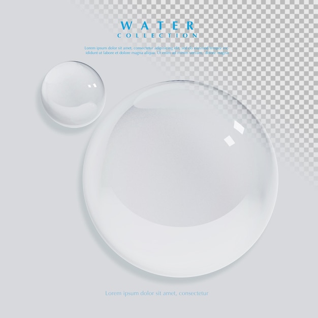 Rendu 3D Collecte d'eau