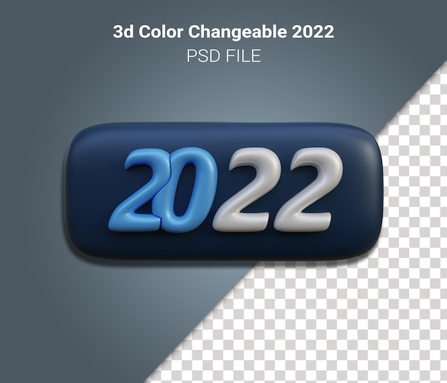 Rendu 3d De La Couleur Modifiable 2022