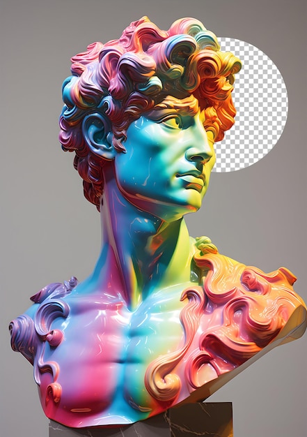 PSD rendu 3d david michelangelo esthétique david michelangelo png esthétique david sculpture