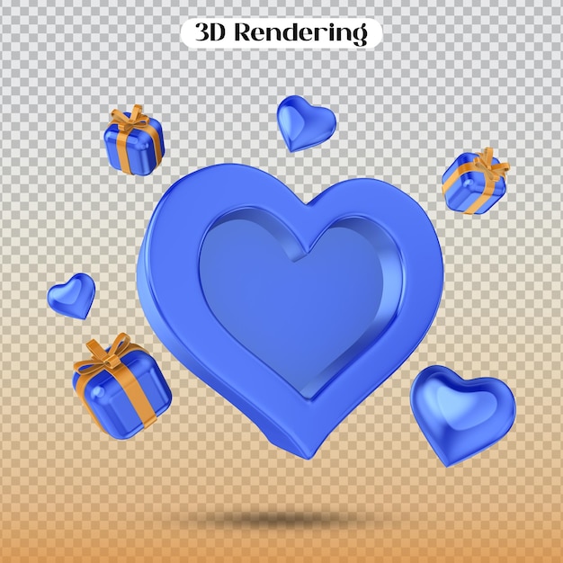 Rendu 3d Du Coeur