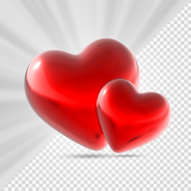 PSD rendu 3d du coeur