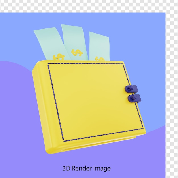 PSD rendu 3d du portefeuille financier
