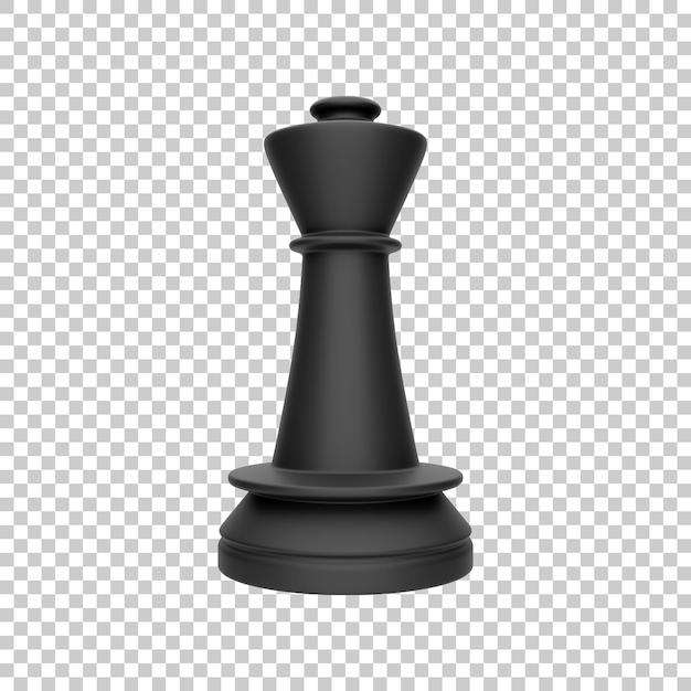 rendu 3d d'icône d'échecs d'objet d'interface utilisateur