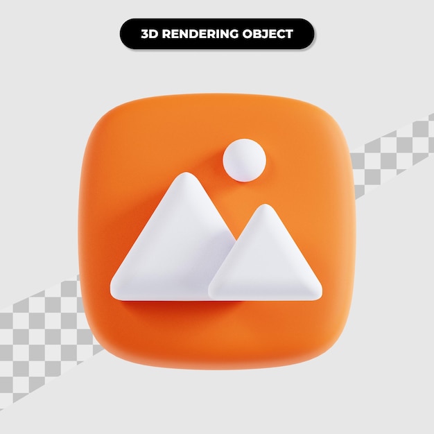 Rendu 3d De L'interface Utilisateur De L'image