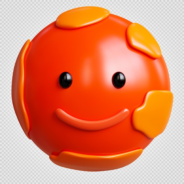 Rendu 3d Mars Smile Caractère