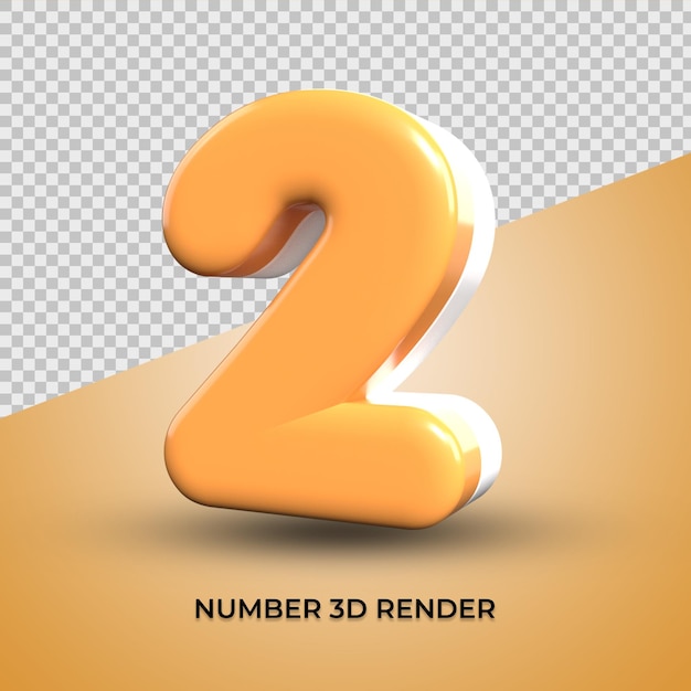 Rendu 3d Numéro 02 Avec Combinaison De Couleurs