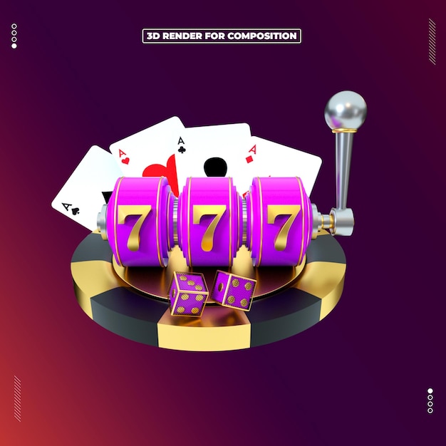 Le rendu 3D de l'objet de la roulette de casino