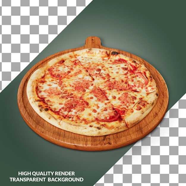 PSD un rendu 3d d'une pizza