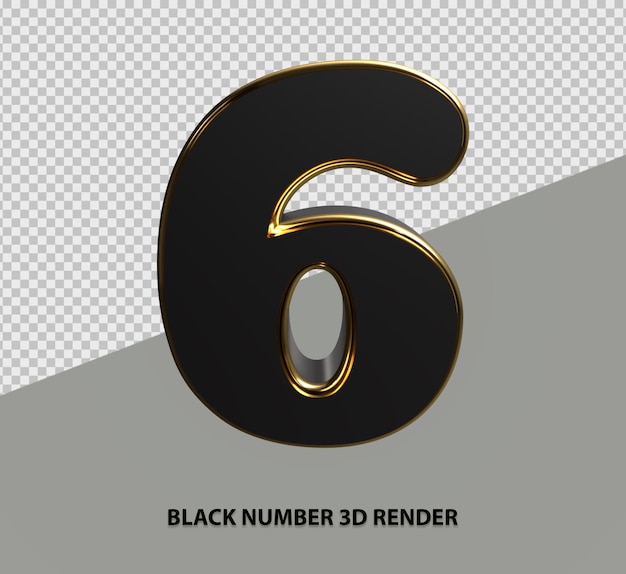 Rendu du nombre noir