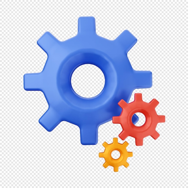 Rendu d'illustration de l'icône de l'interface utilisateur 3d
