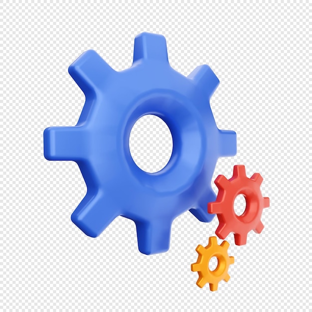 Rendu d'illustration de l'icône de l'interface utilisateur 3d
