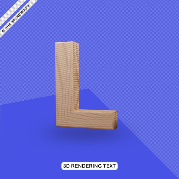 Rendu De Lettre L Effet De Texte 3d