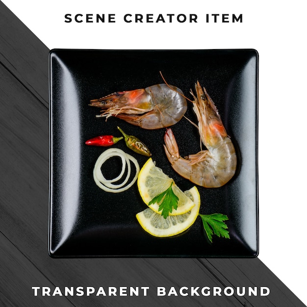 Repas De Fruits De Mer Transparent Psd