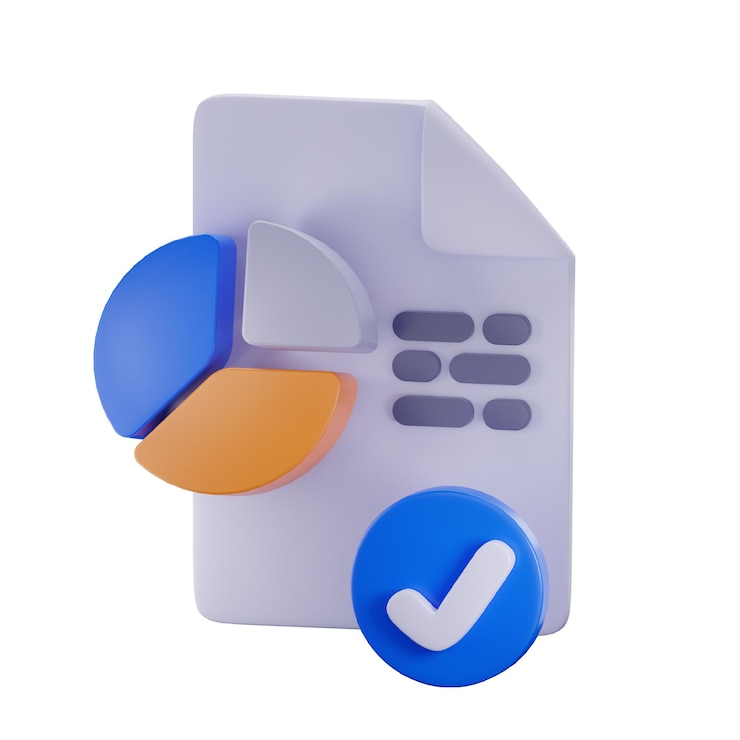 PSD reports and analysis realistic 3d customy